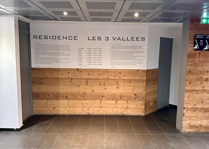 Apartamento Centre 4 Pers Wifi Résidence 3 Vallées *