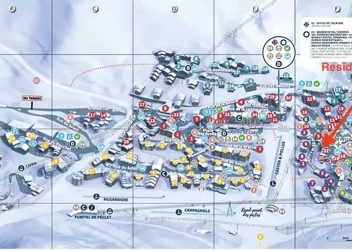 Apartamento Centre 4 Pers Wifi Résidence 3 Vallées *